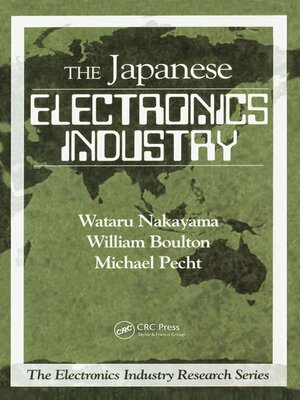 cover image of The Japanese Electronics Industry